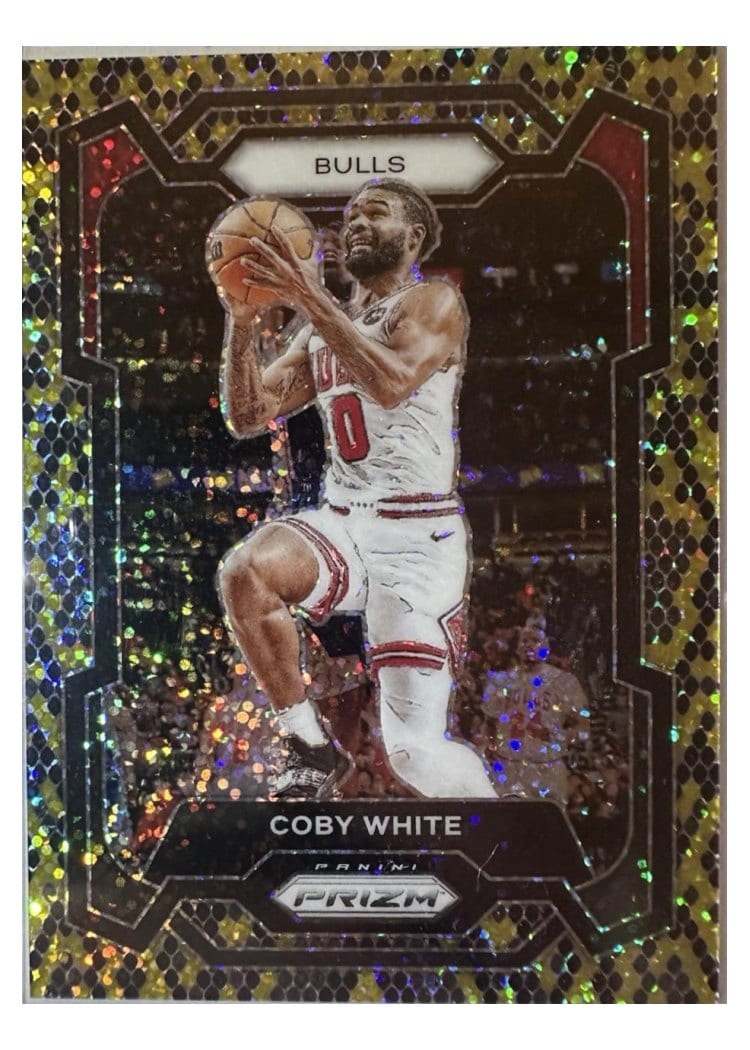 2023-24 Panini Prizm Base Set Coby White #239 card