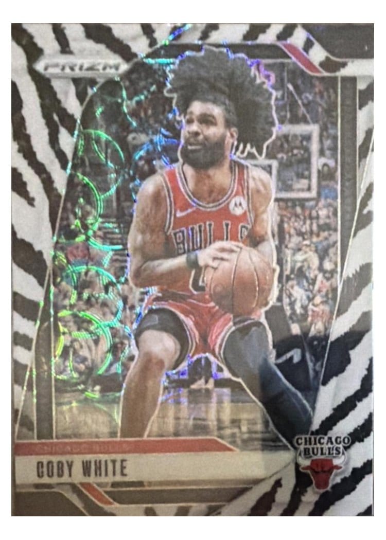 2024-25 Panini Prizm Base Set Coby White #70 card