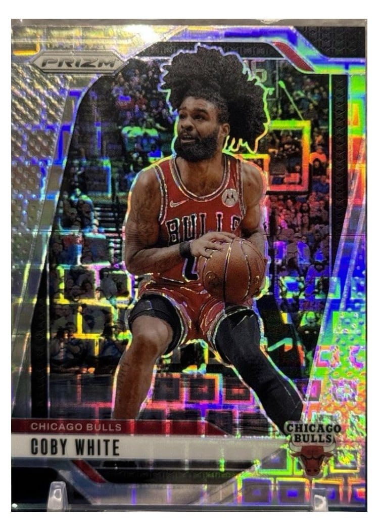 2024-25 Panini Prizm Base Set Coby White #70 card