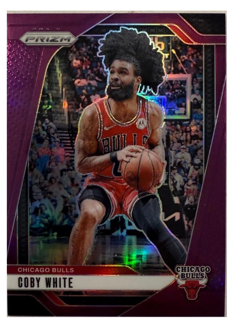 2024-25 Panini Prizm Base Set Coby White #70 card