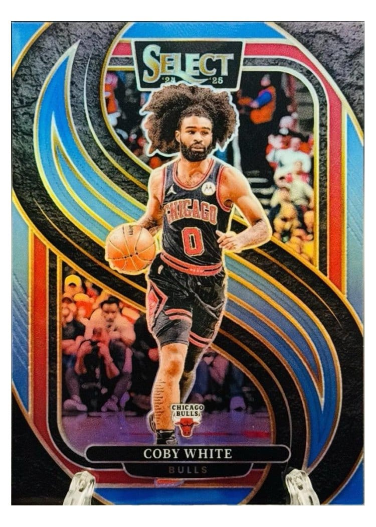 2024-25 Panini Select Base Set Coby White Light Blue Prizm #126 card