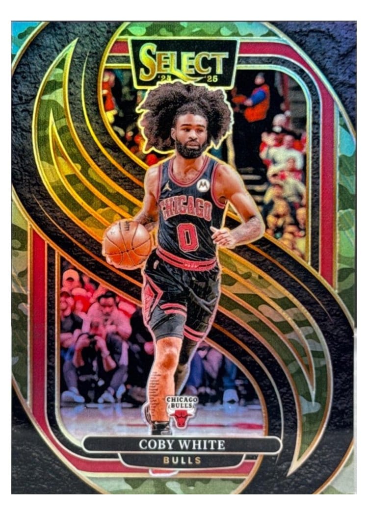 2024-25 Panini Select Base Set Coby White #126 card