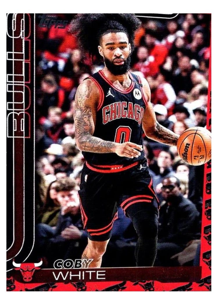 2025-26 Topps Base Set Coby White #34 card