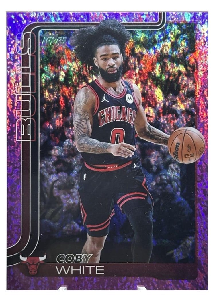 2025-26 Topps Base Set Coby White #34 card