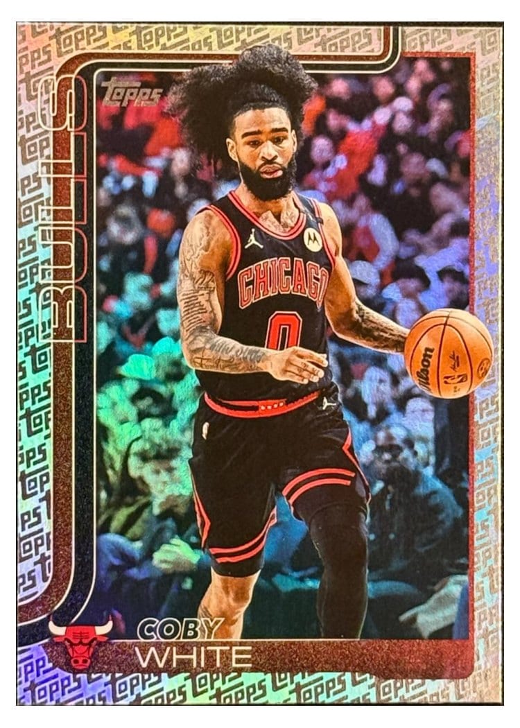2025-26 Topps Base Set Coby White #34 card
