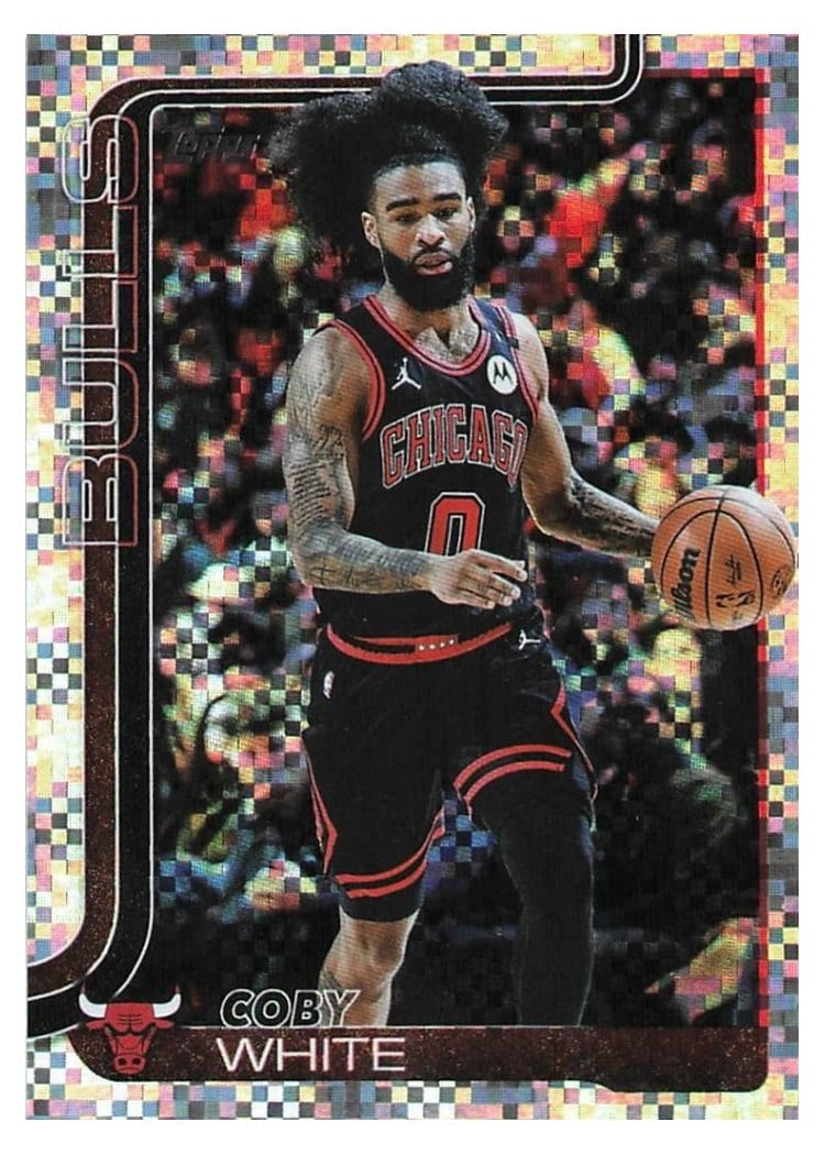 2025-26 Topps Base Set Coby White #34 card