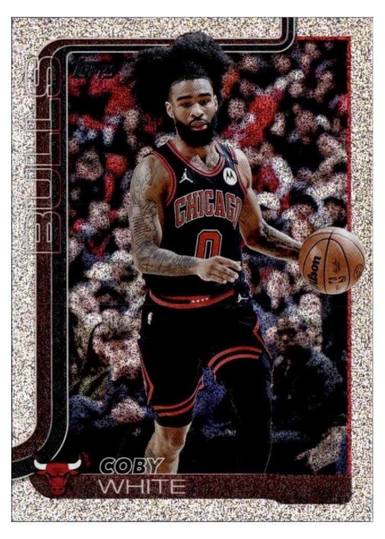 2025-26 Topps Base Set Coby White #34 card