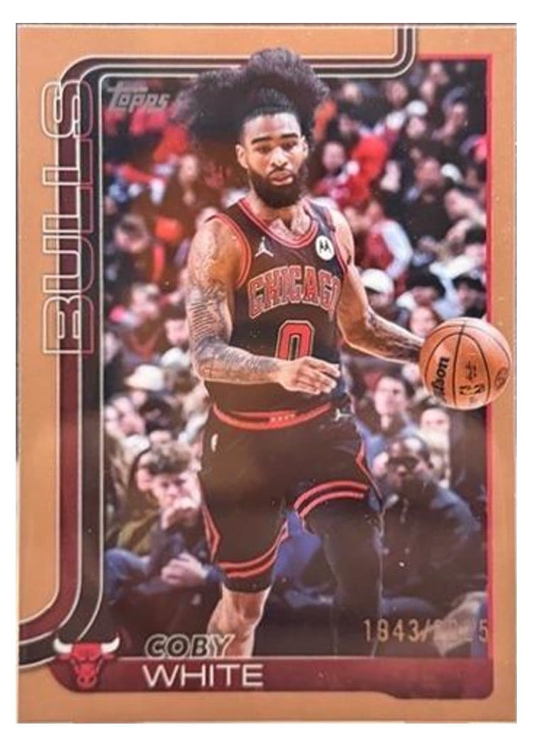 2025-26 Topps Base Set Coby White #34 card