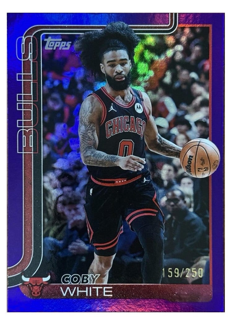 2025-26 Topps Base Set Coby White #34 card
