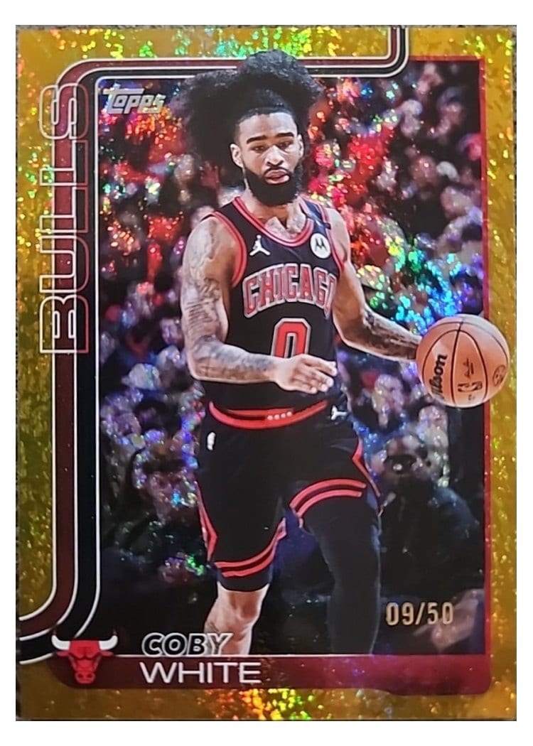 2025-26 Topps Base Set Coby White #34 card