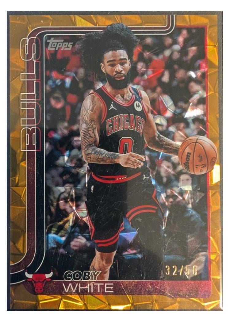 2025-26 Topps Base Set Coby White #34 card