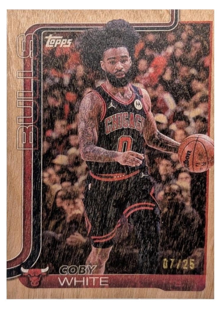 2025-26 Topps Base Set Coby White #34 card