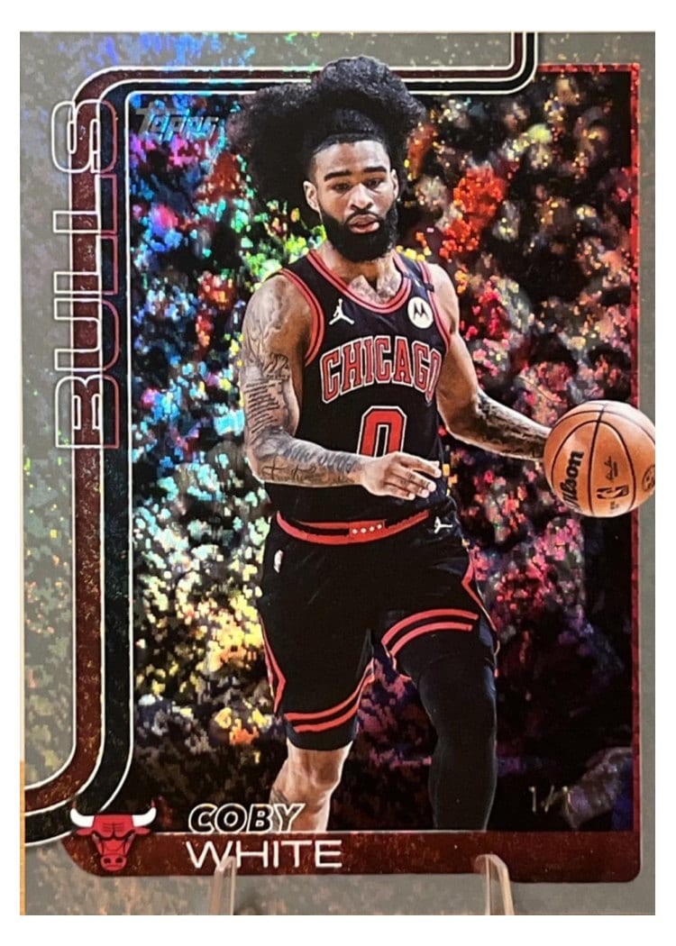 2025-26 Topps Base Set Coby White #34 card