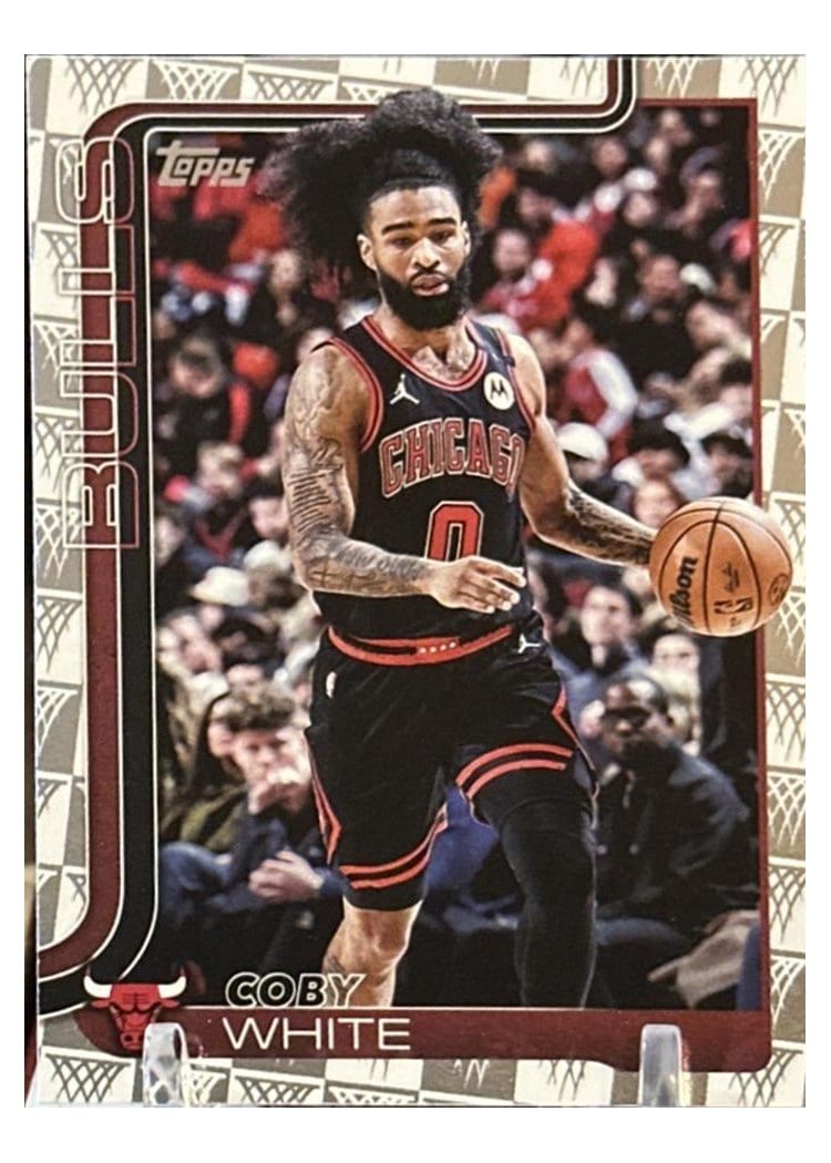 2025-26 Topps Base Set Coby White #34 card