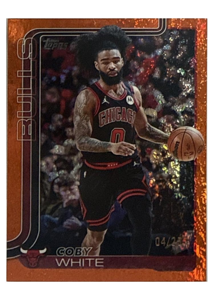 2025-26 Topps Base Set Coby White #34 card