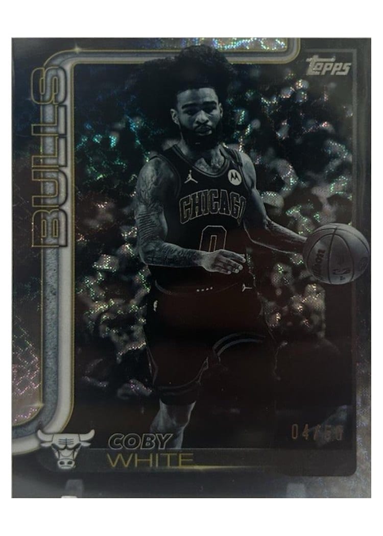 2025-26 Topps Base Set Coby White #34 card