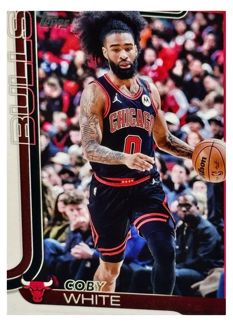 2025-26 Topps Base Set Coby White #34 card
