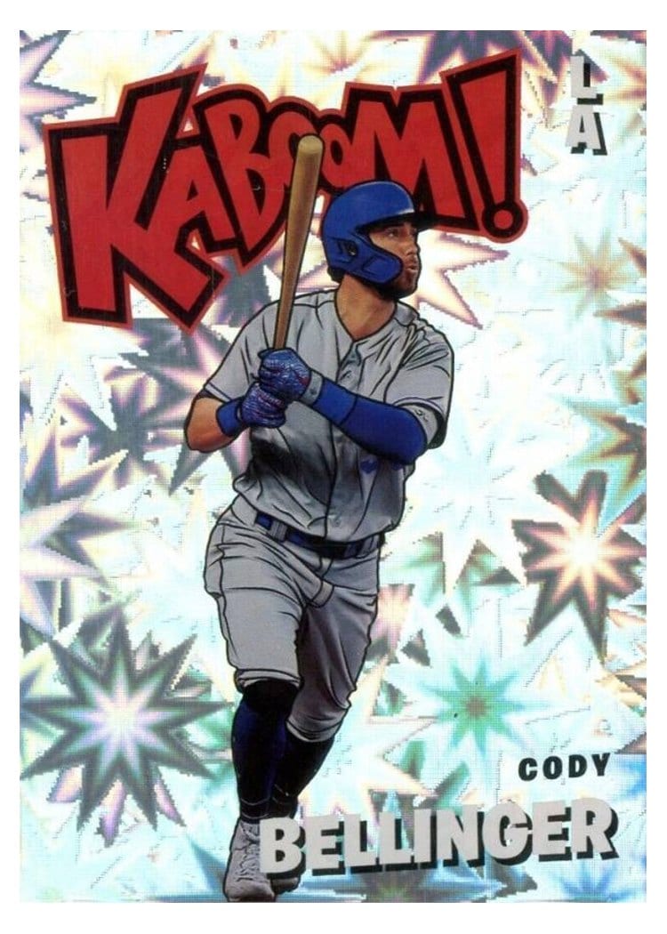 2021 Panini Absolute Kaboom Cody Bellinger #K8 card