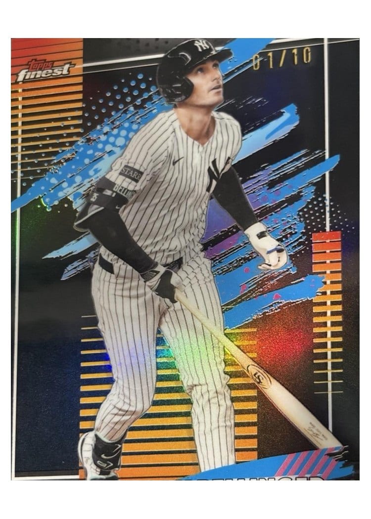 2026 Topps Finest Cody Bellinger Black X-Fractor #161 card