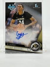 2023-24 Bowman University Chrome Bowman Chrome Prospects Autographs Cody Williams #BCPA-CW card