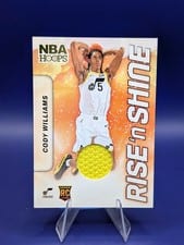 2024-25 Hoops Rise 'n Shine Memorabilia Cody Williams #RSM-CWJ