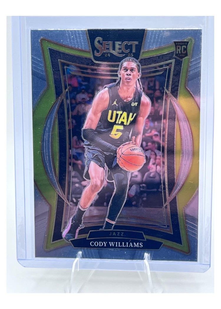 2024-25 Panini Select Base Set Cody Williams #71 card