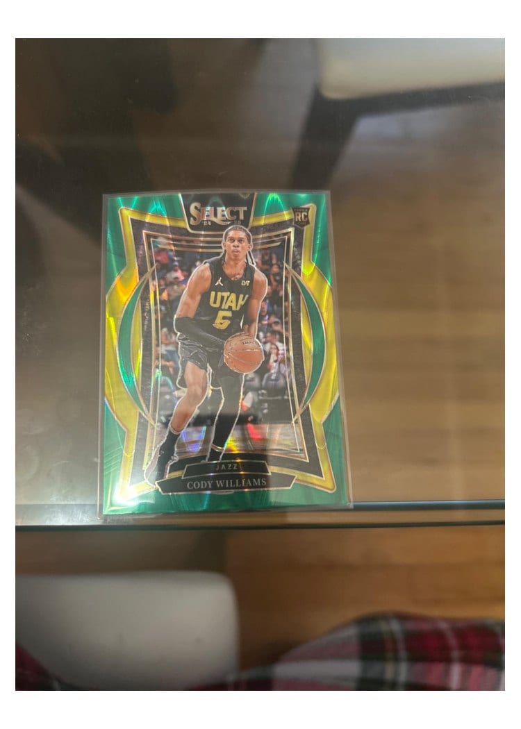 2024-25 Panini Select Base Set Cody Williams #71 card