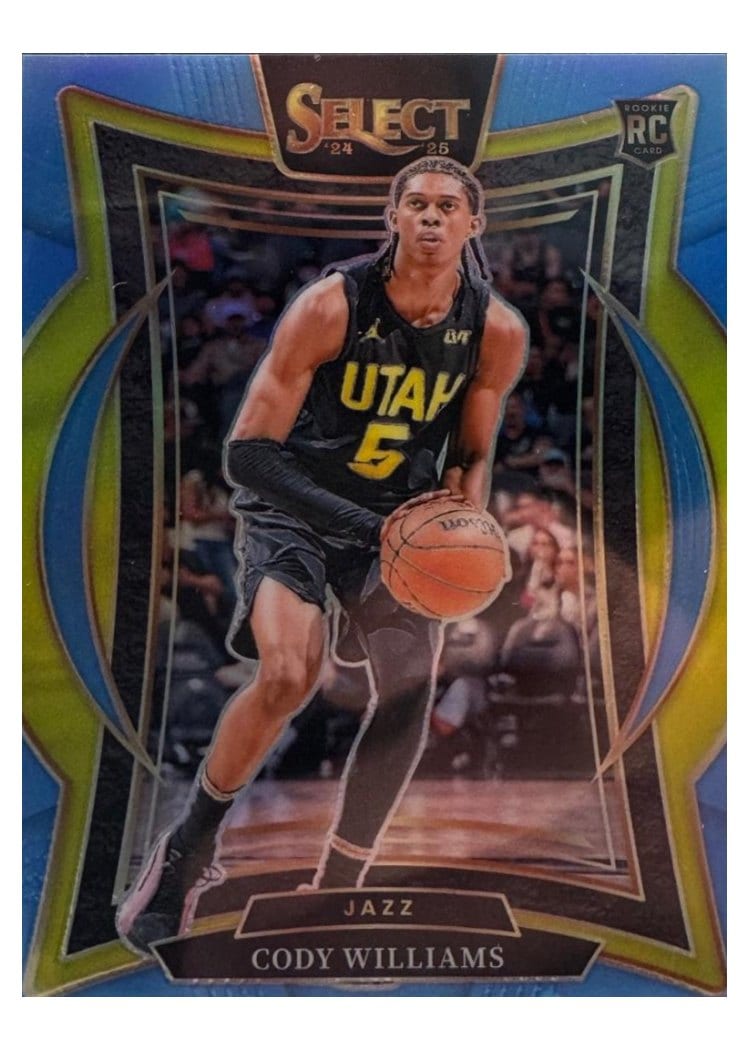 2024-25 Panini Select Base Set Cody Williams #71 card