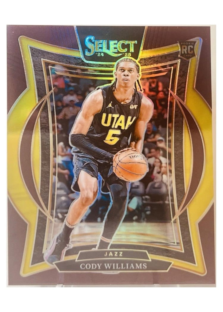 2024-25 Panini Select Base Set Cody Williams #71 card