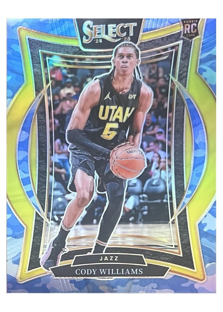 2024-25 Panini Select Base Set Cody Williams #71 card