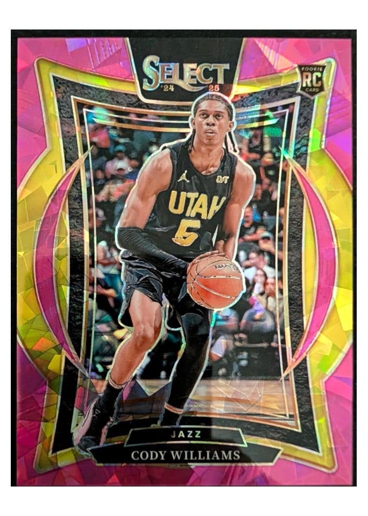 2024-25 Panini Select Base Set Cody Williams #71 card