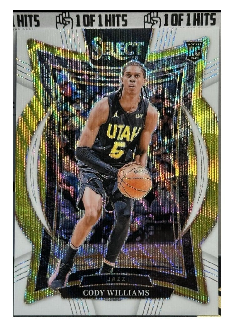 2024-25 Panini Select Base Set Cody Williams #71 card