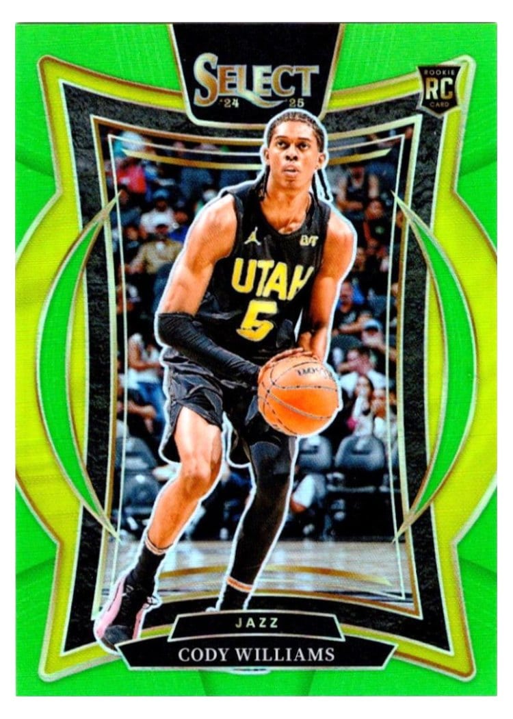 2024-25 Panini Select Base Set Cody Williams #71 card