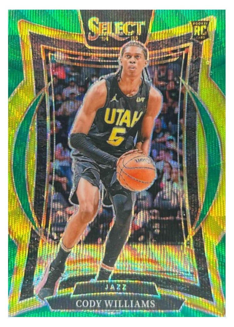 2024-25 Panini Select Base Set Cody Williams #71 card