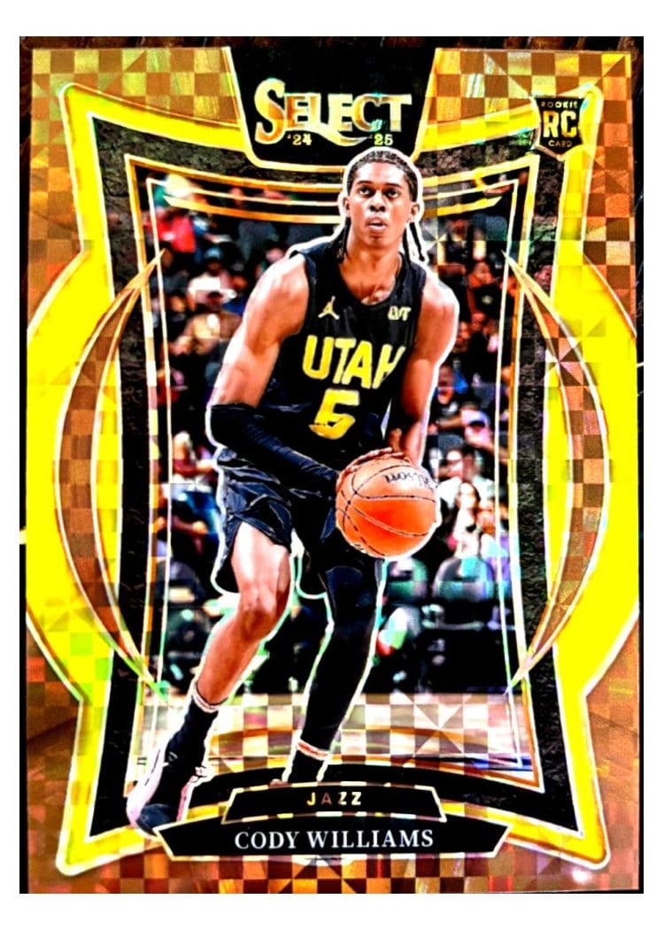 2024-25 Panini Select Base Set Cody Williams #71 card