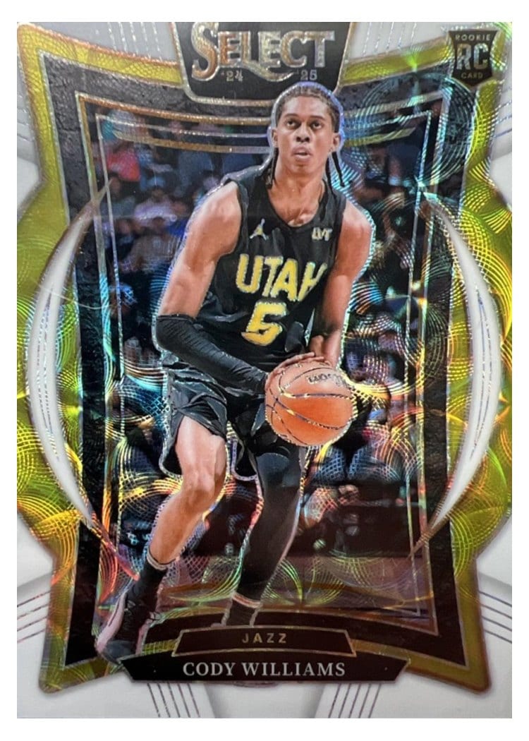 2024-25 Panini Select Base Set Cody Williams #71 card