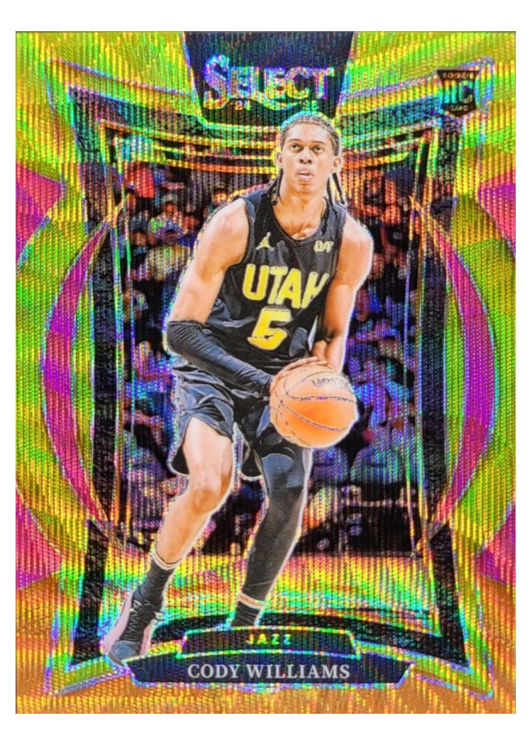 2024-25 Panini Select Base Set Cody Williams #71 card