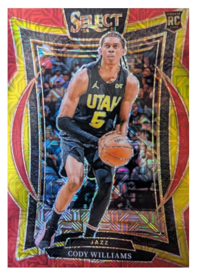 2024-25 Panini Select Base Set Cody Williams #71 card
