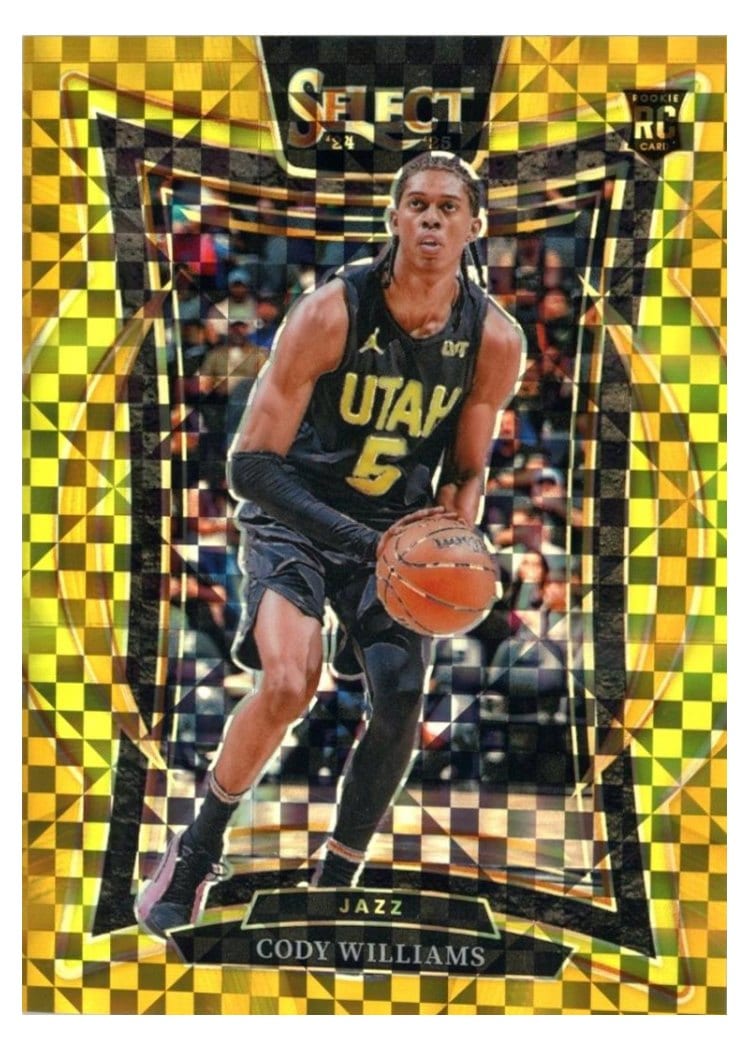 2024-25 Panini Select Base Set Cody Williams #71 card
