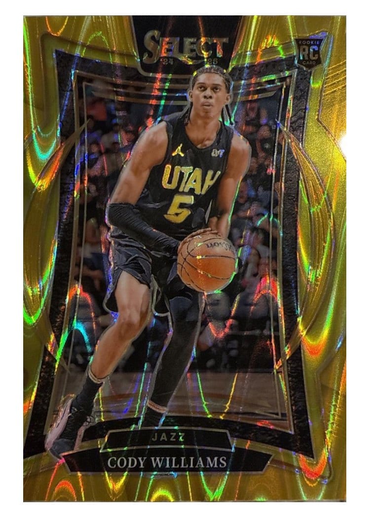 2024-25 Panini Select Base Set Cody Williams #71 card