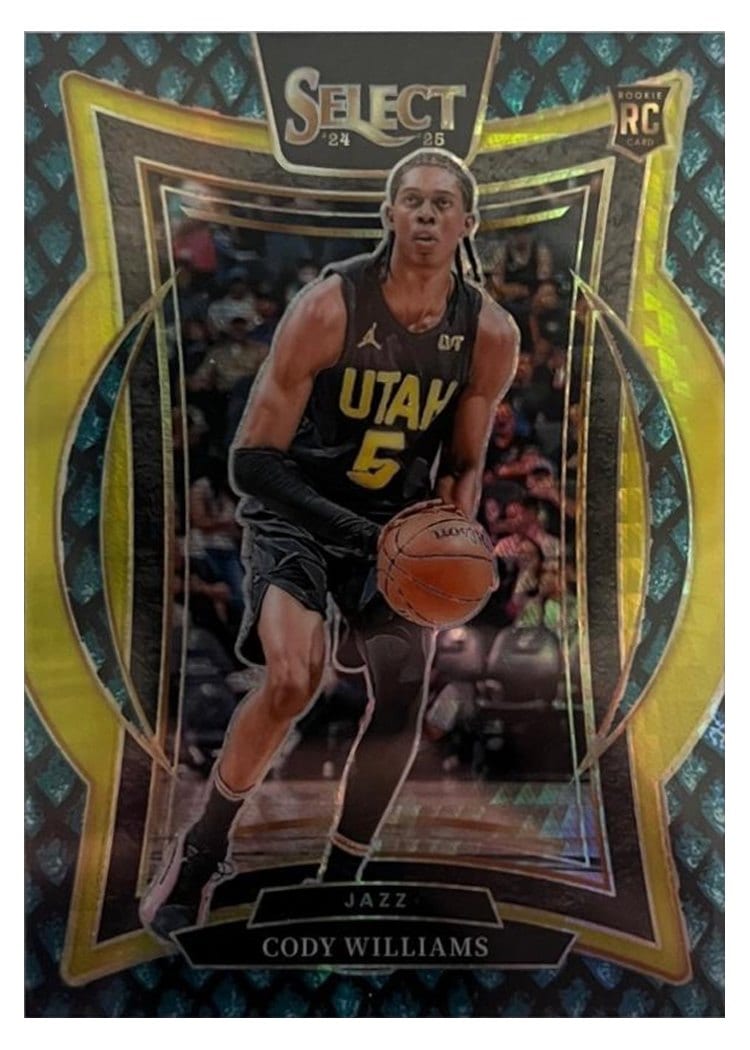 2024-25 Panini Select Base Set Cody Williams #71 card