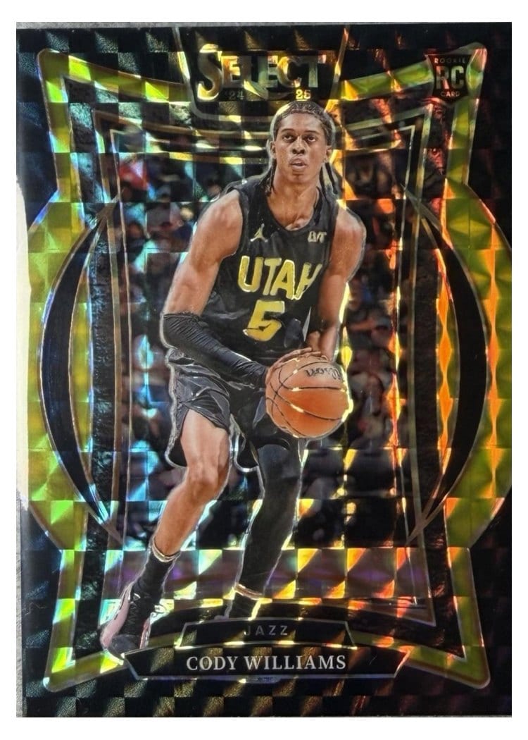 2024-25 Panini Select Base Set Cody Williams #71 card
