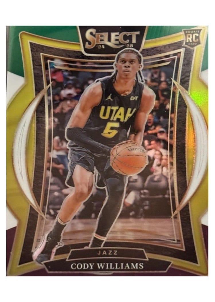 2024-25 Panini Select Base Set Cody Williams #71 card