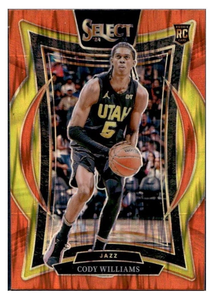 2024-25 Panini Select Base Set Cody Williams #71 card