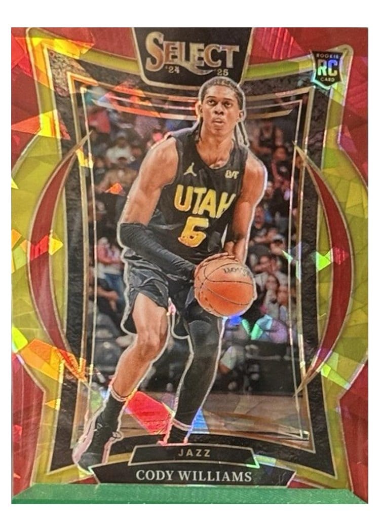 2024-25 Panini Select Base Set Cody Williams #71 card