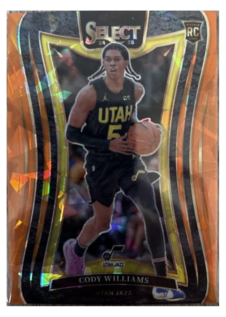 2024-25 Panini Select Base Set Cody Williams #71 card