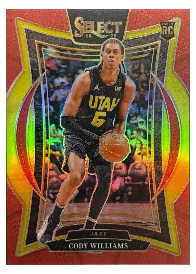 2024-25 Panini Select Base Set Cody Williams #71 card