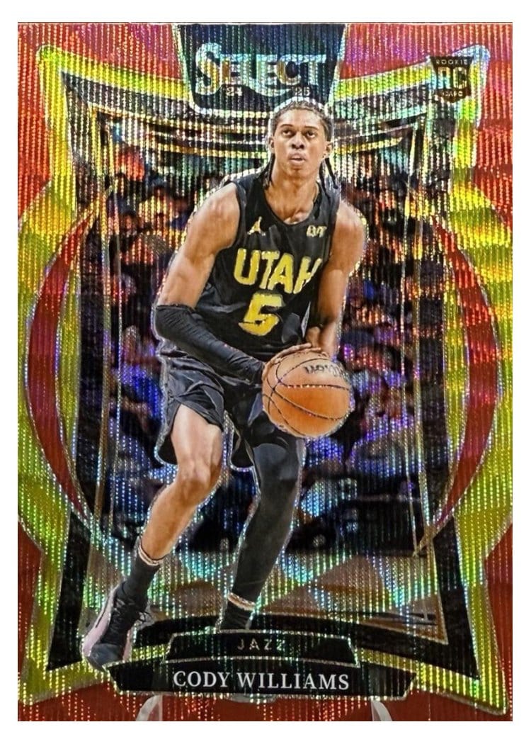2024-25 Panini Select Base Set Cody Williams #71 card