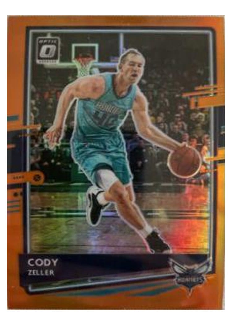 2020-21 Donruss Optic Base Set Cody Zeller Orange #26 card