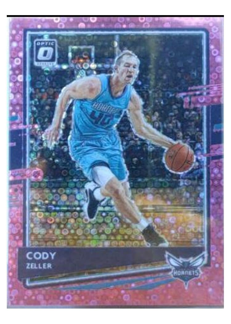 2020-21 Donruss Optic Base Set Cody Zeller Fast Break Pink #26 card